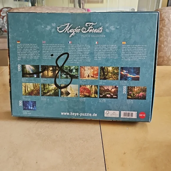 Magic Forests‎ Puzzle - 1000 Pieces - Multicolor - Picture 4 of 6